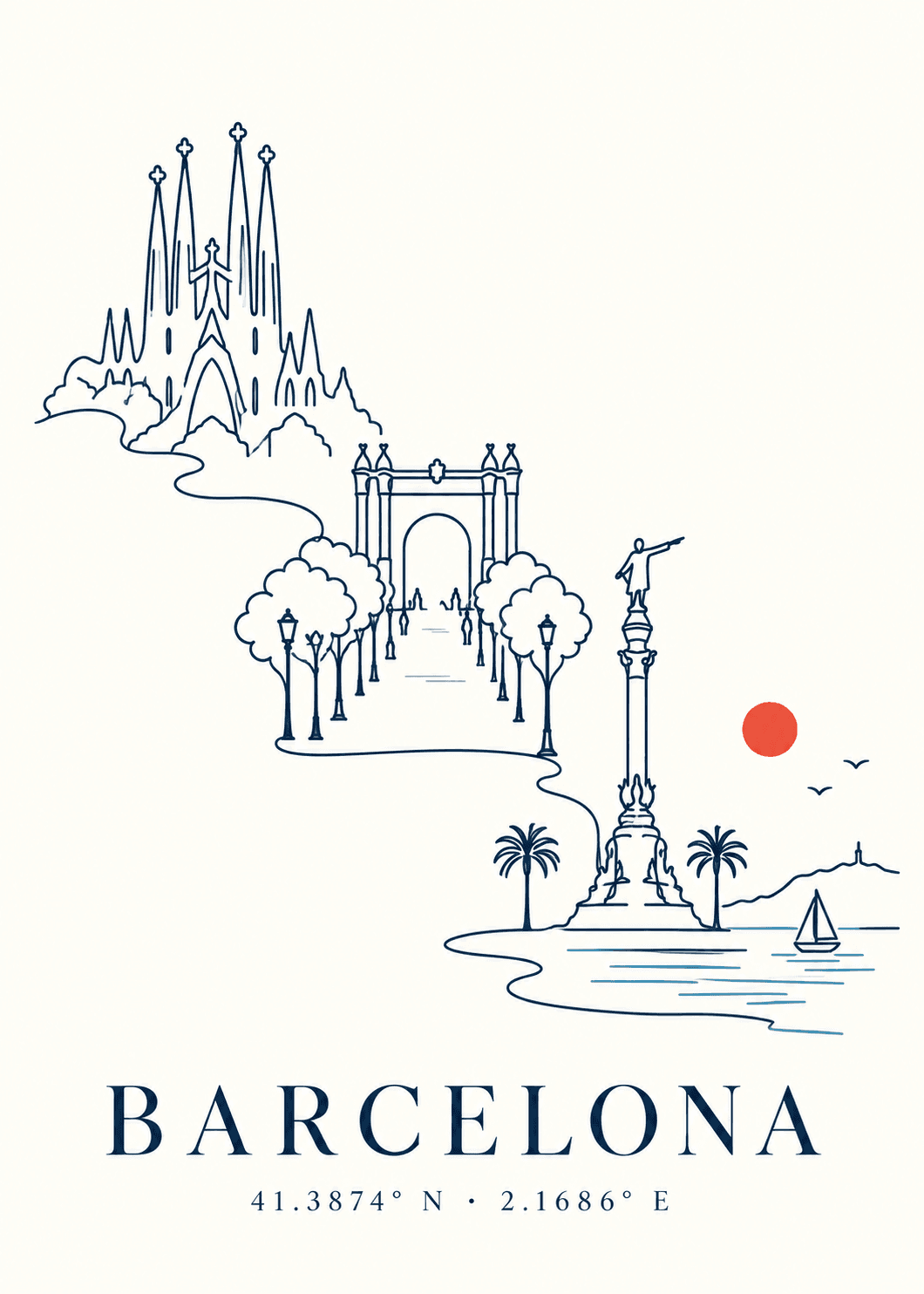 Monument Line: Barcelona